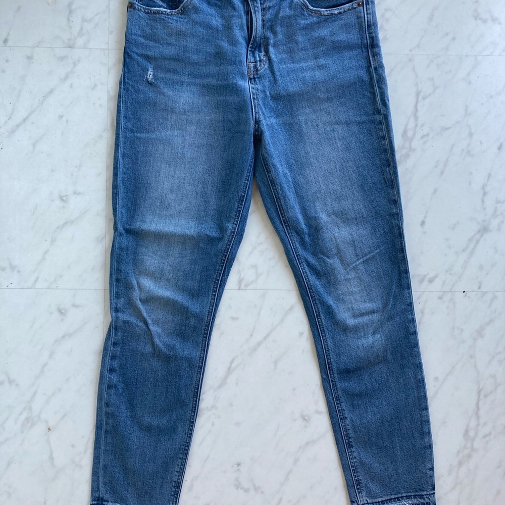 Lucky Brand high waisted Bridgette Crop jean